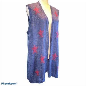 Lane Bryant Long Vest Sweater